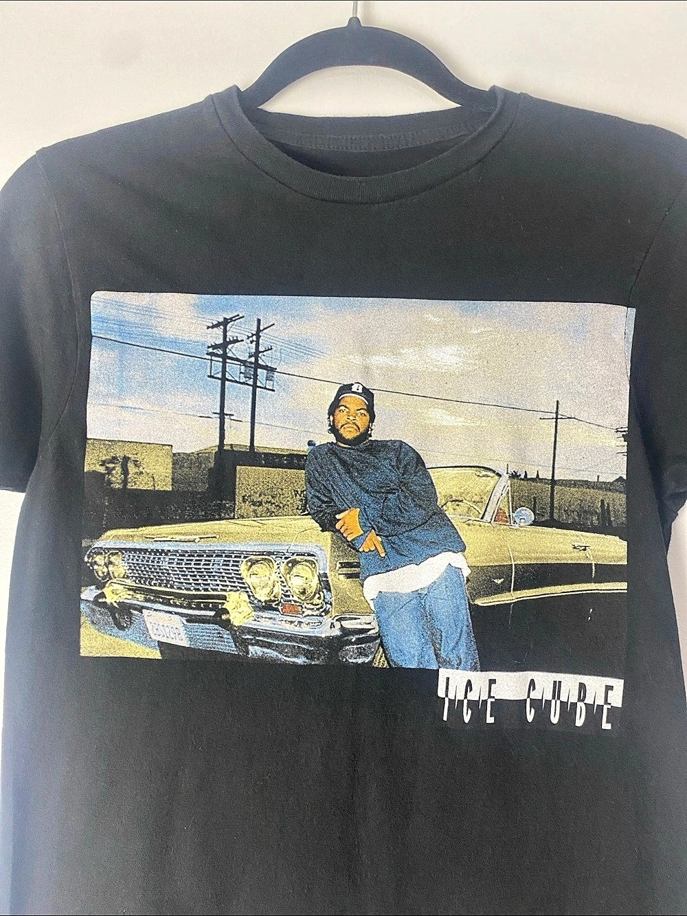Ice Cube graphic tee Short Sleeve Tee in Black Size S/P
